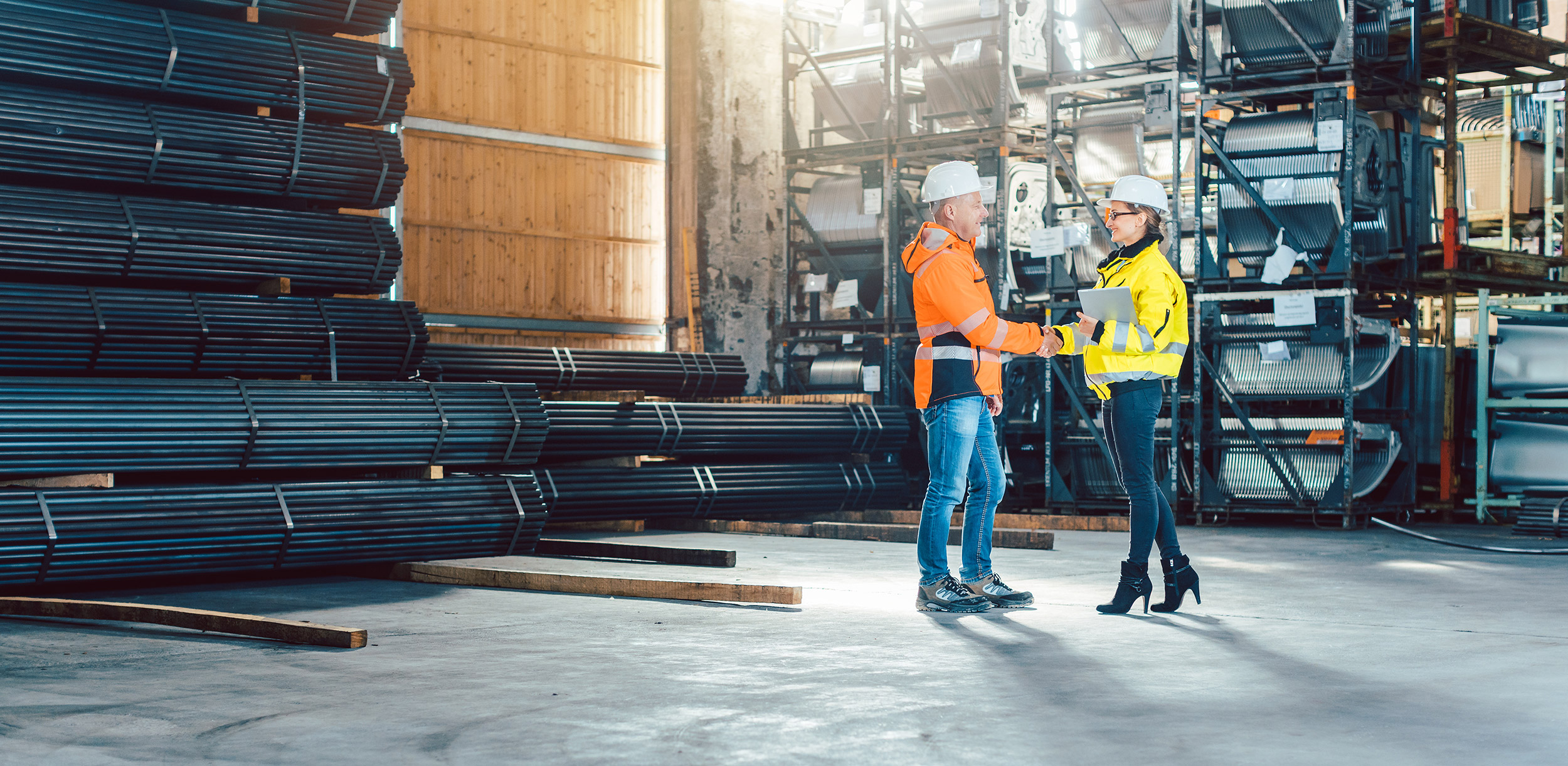 worker handshake