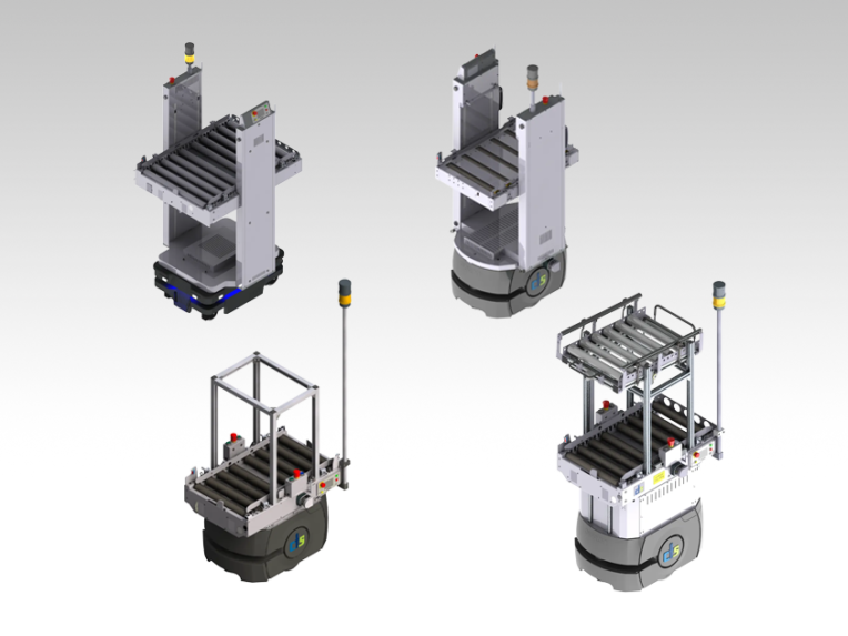 Autonomous Mobile Robots - AMRs for automated material transport.