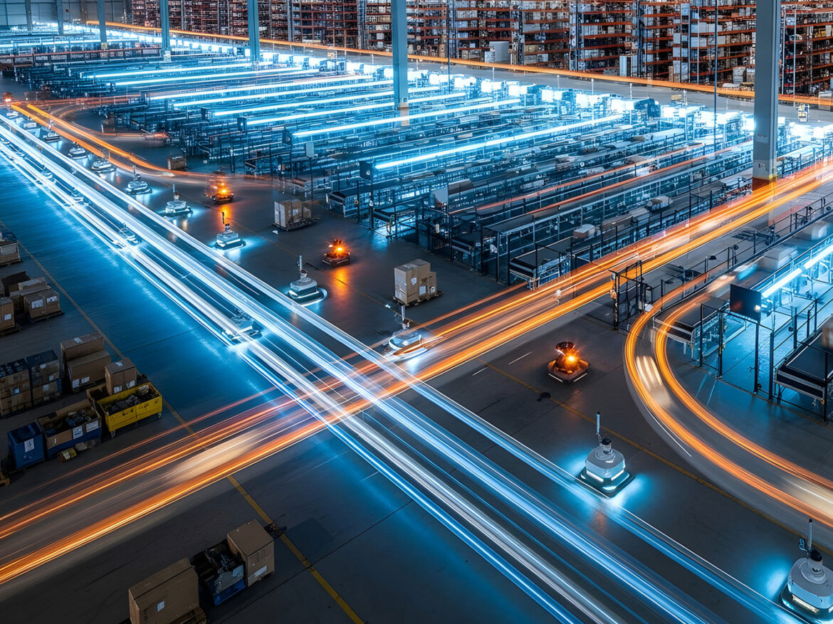 High-Tech Automated Warehouse Turnkey Integration